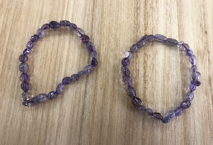 Pulsera Amatista forma